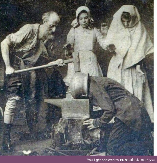 Treatment for headaches in 1895