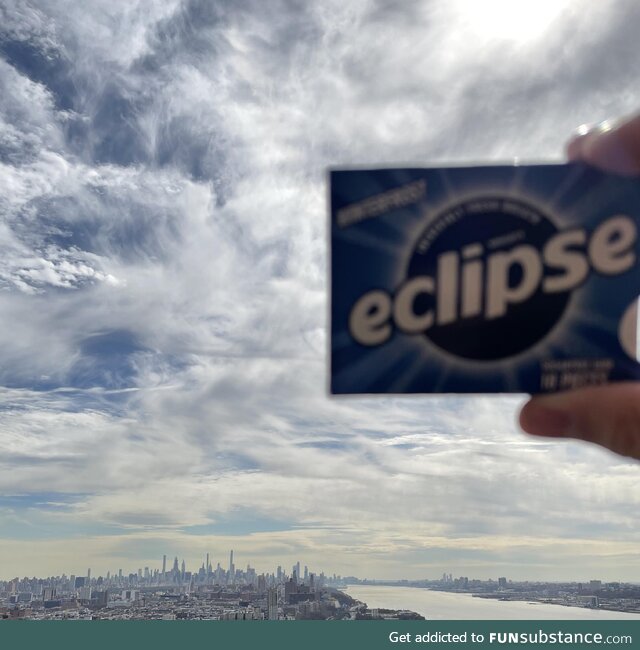 Eclipse over NYC