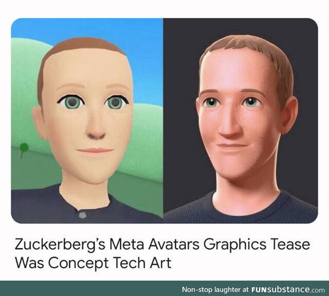 These avatars still look more human than Mark Zuckerberg