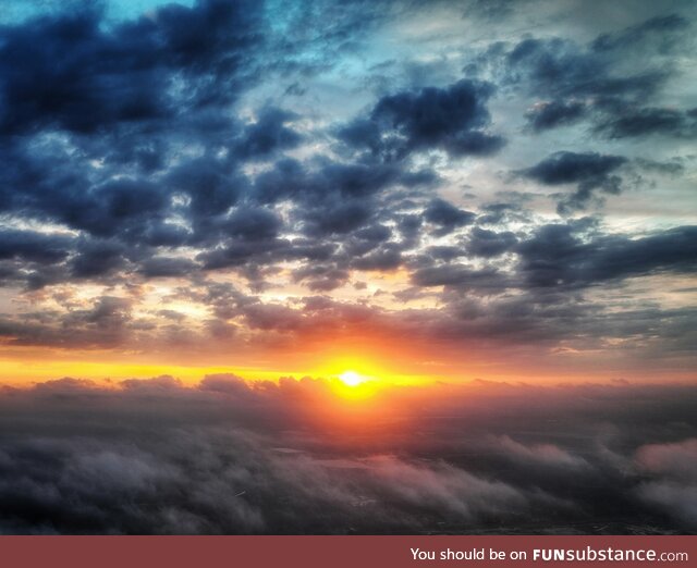 The clouds and the sun are amazing things in our life [oc]