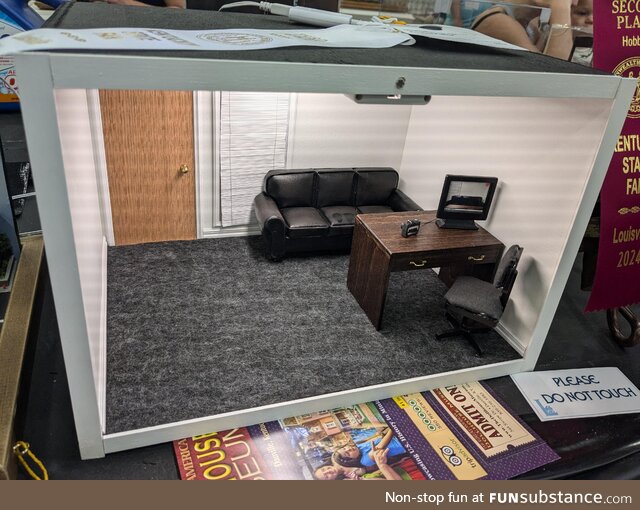 Prize-winning Miniature entry seen at the Kentucky State Fair