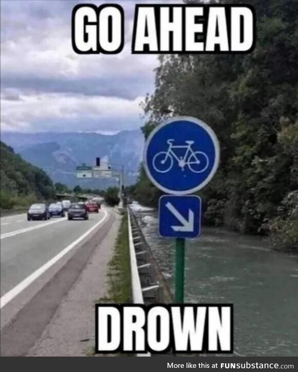 This totally unnecessary sign