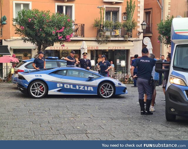 Sicilian police car