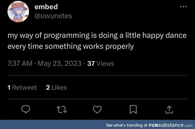 It works