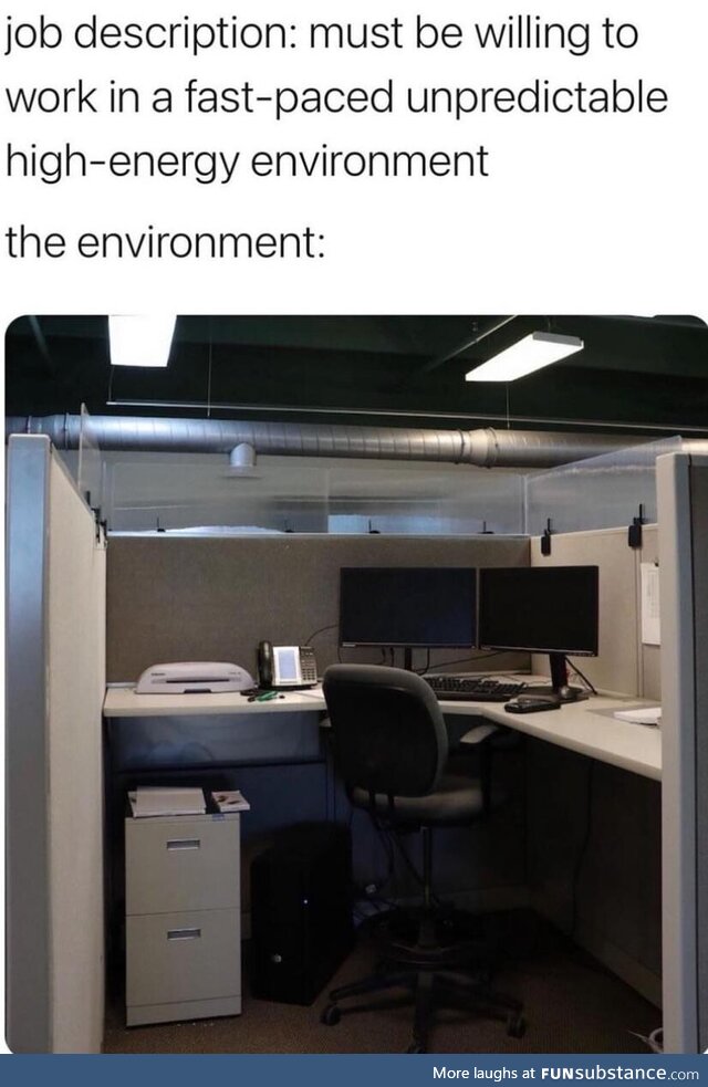 Only high speed employees allowed!