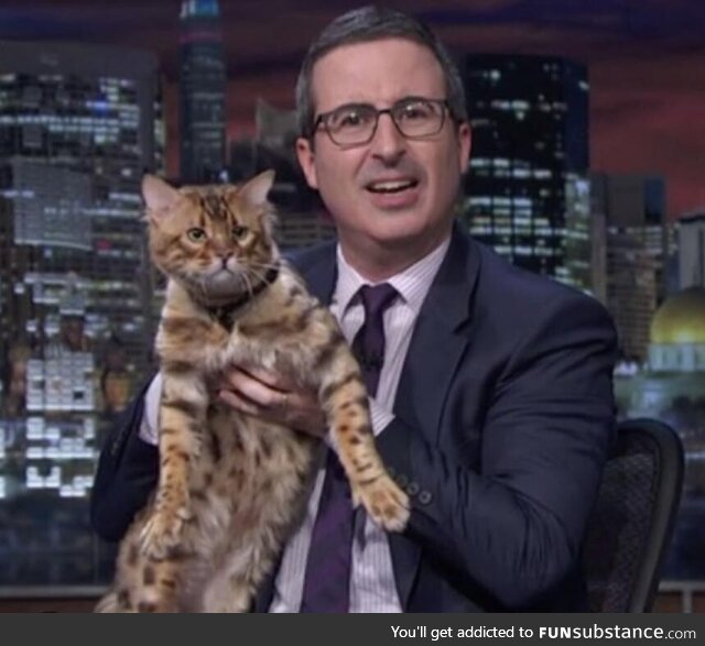 Day Six of John Oliver and I giving out compliments until  takes away all awards
