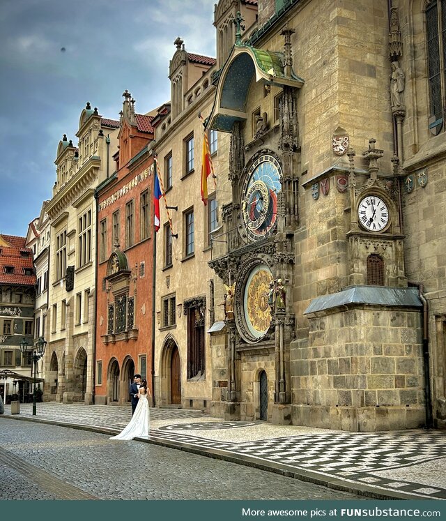 Stumbled into this scene on a rainy Saturday morning