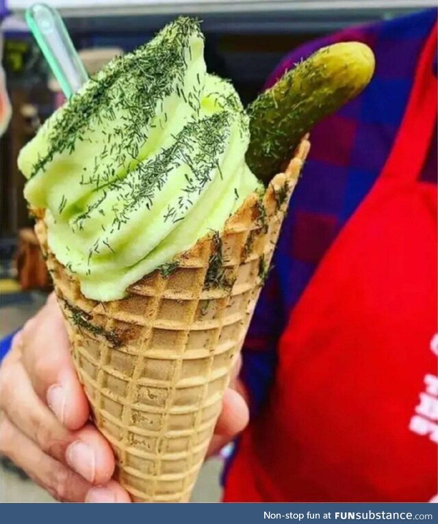 It's just an ice cream