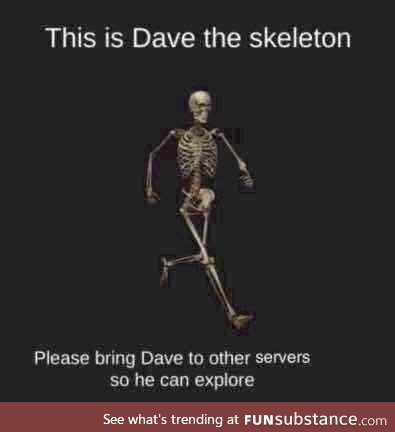 Spookposting '25 #7 - What Happened to Dave?