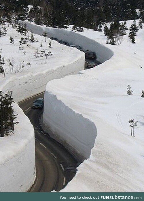 You would be soo screwed if that fell on you!