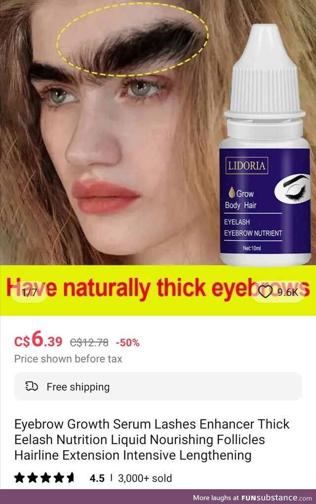 Ladies, this is what men really want. Facebook ads are getting strange