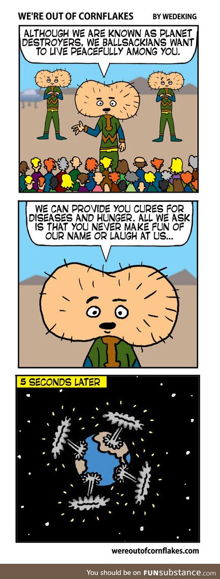 Our new alien friends