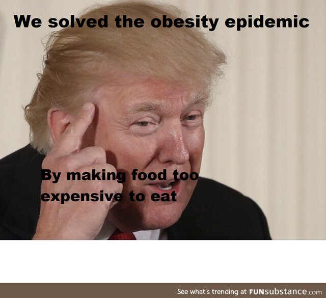 These f*ckers can't get fat if they can't afford food