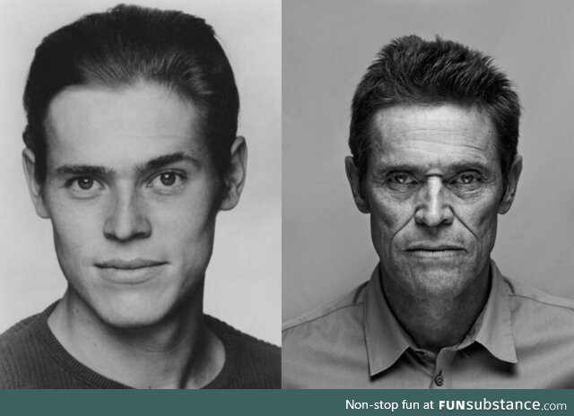 If "you die a hero or live long enough to become a villain" was a person  Willem Dafoe