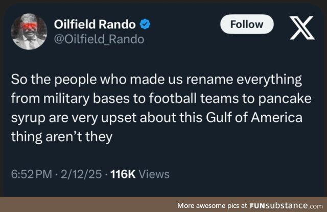 I thought they hated Dead Naming