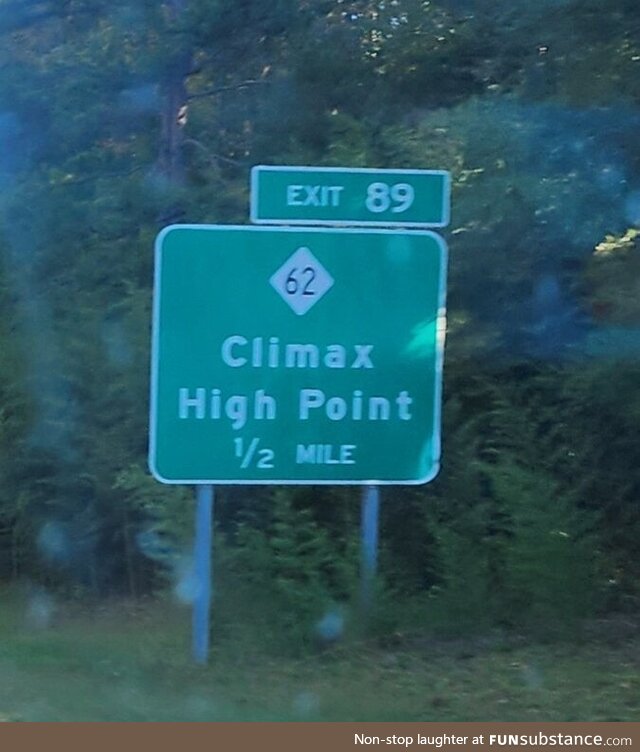 We're not quick on the uptake here in North Carolina. Sometimes you gotta say it twice