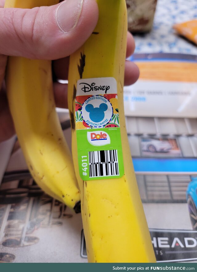 Got a limited edition banana, gonna be rich in a few years