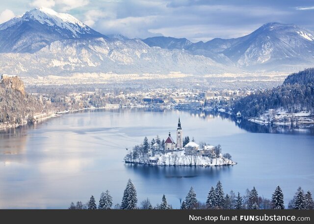 Lake Bled in Slovenia