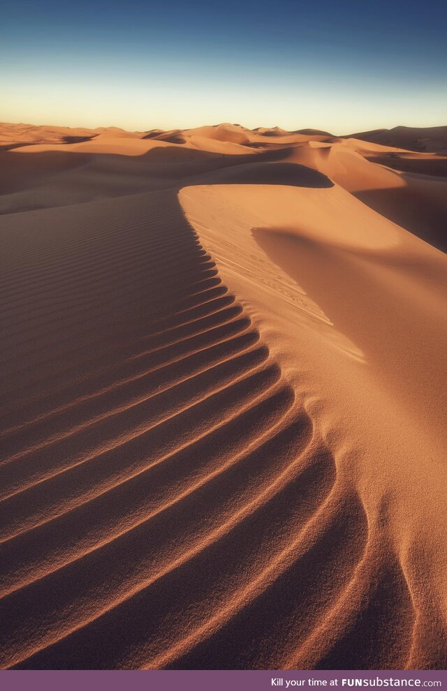 [oc] sand dunes park, taghit, algeria