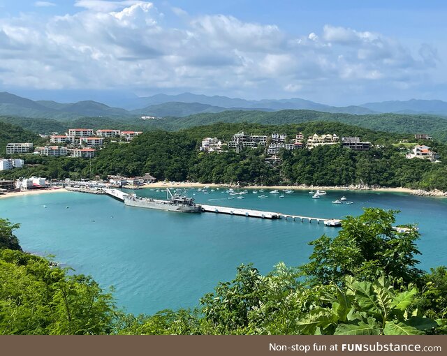 Playa santa cruz,huatulco,mexico
