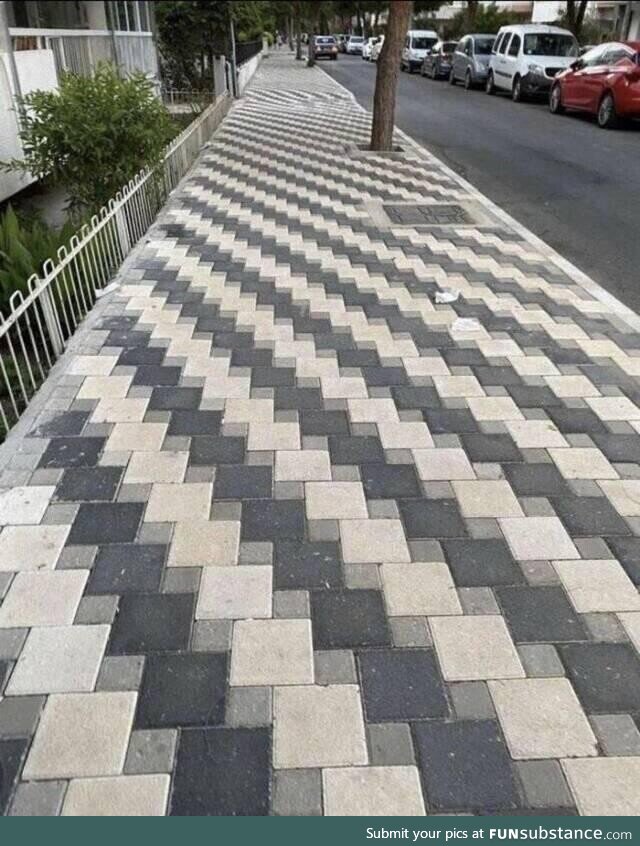 I was told people here might like this sidewalk…