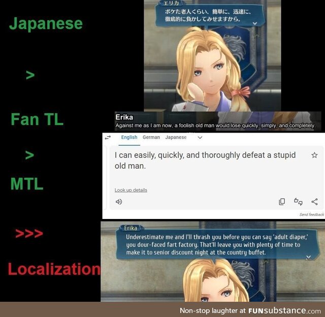 Skirting melted ready