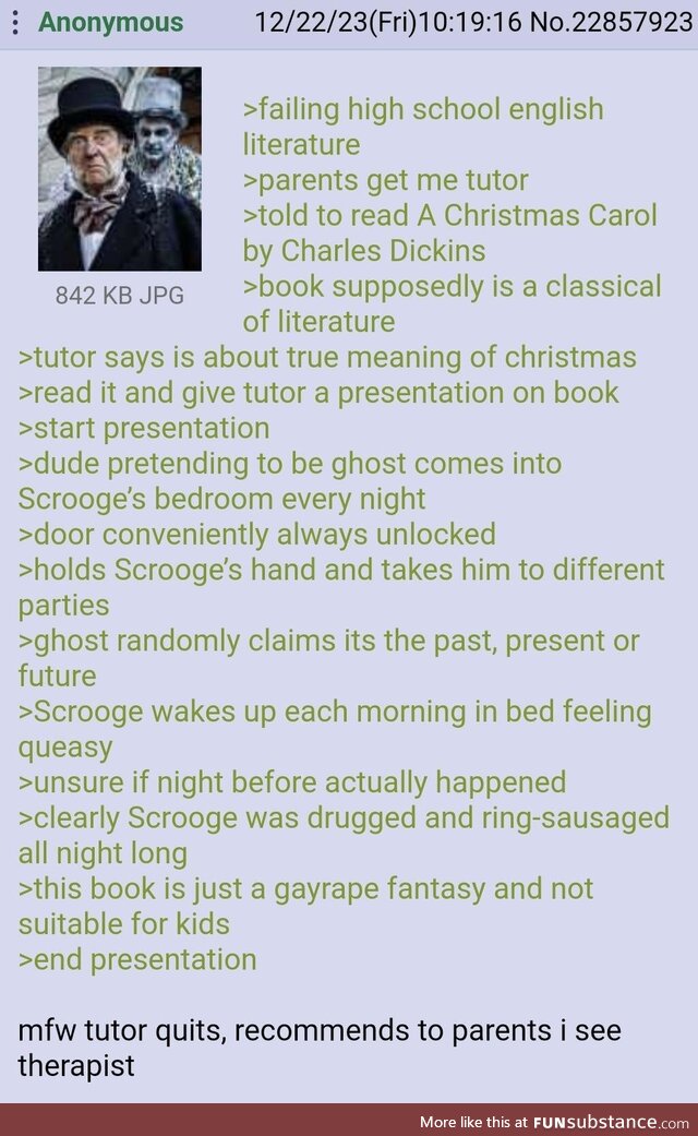 Anon reads A Christmas Carol