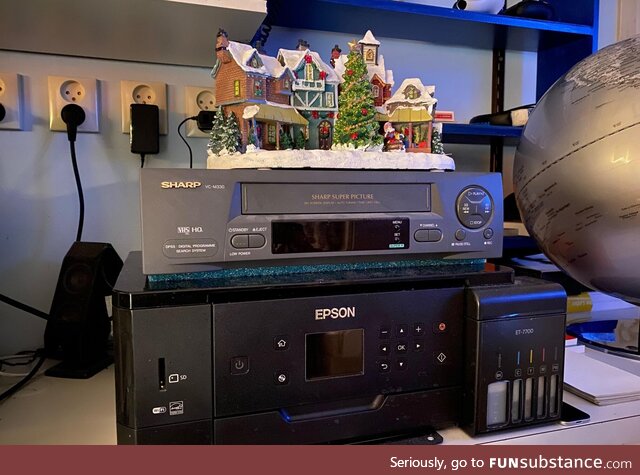 Video capture equipment set up and ready to go!