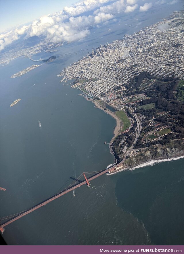 San Francisco from the air
