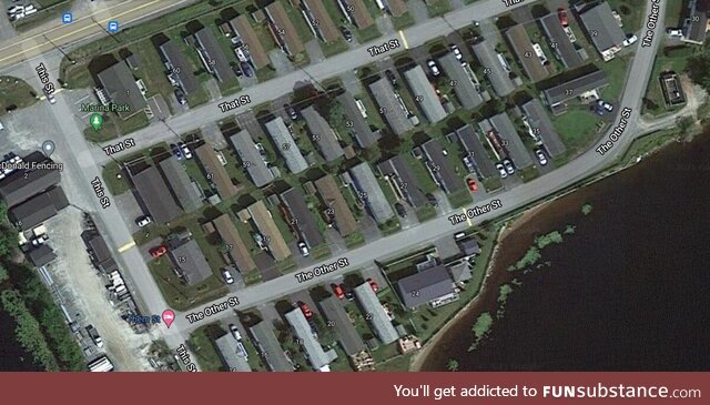 These street names in Porters Lake, Nova Scotia, Canada