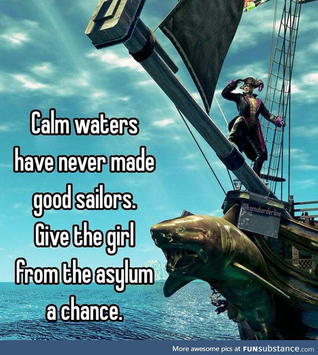 Do what you want, 'cuz a pirate is free!