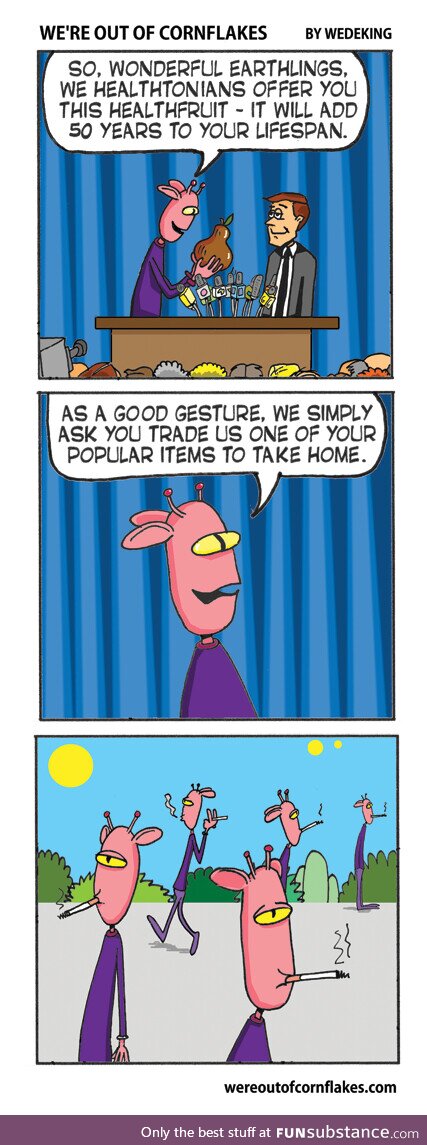 A trade with our alien friends