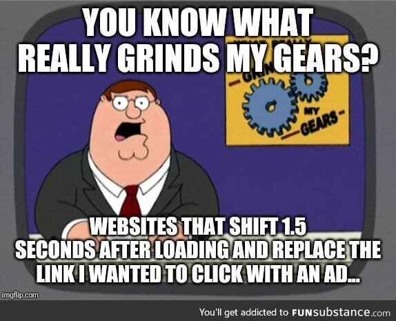 The baited click is so damn annoying