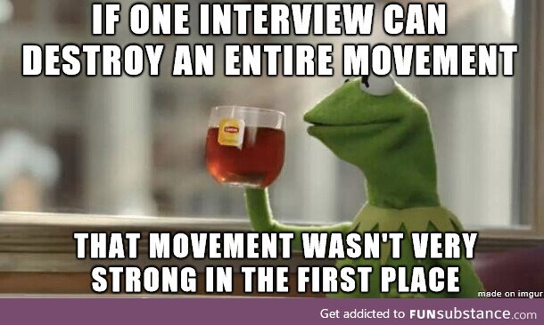 The interview wasn't that bad
