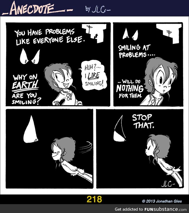 Anecdote ~ "in your old kit bag"