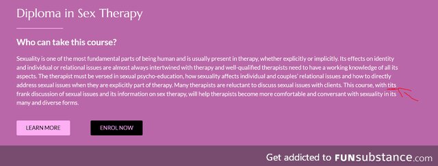 What a fitting typo!