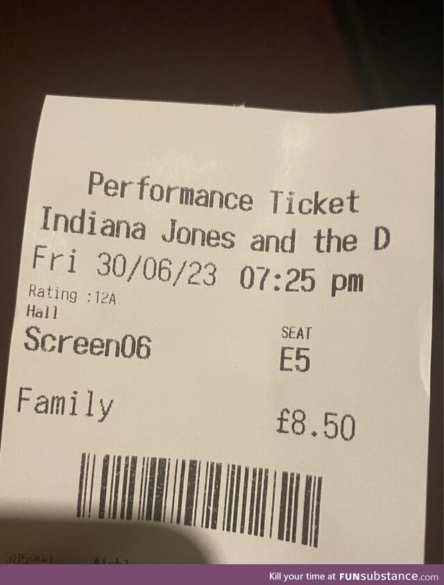 Unfortunate cut off point for the film’s title