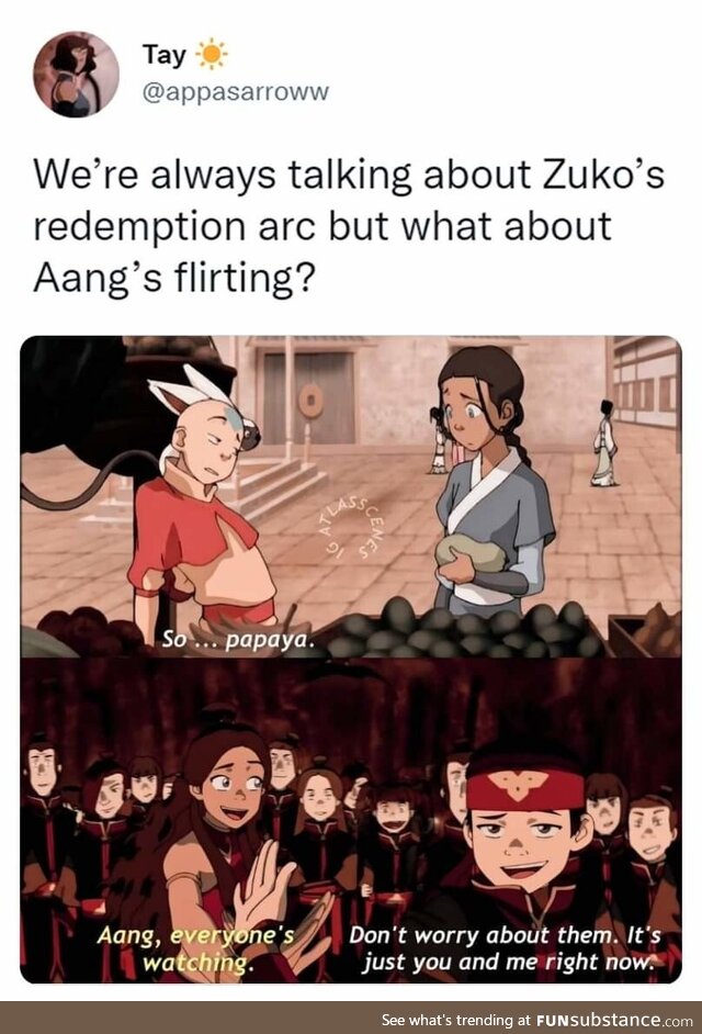Sokka taught him well