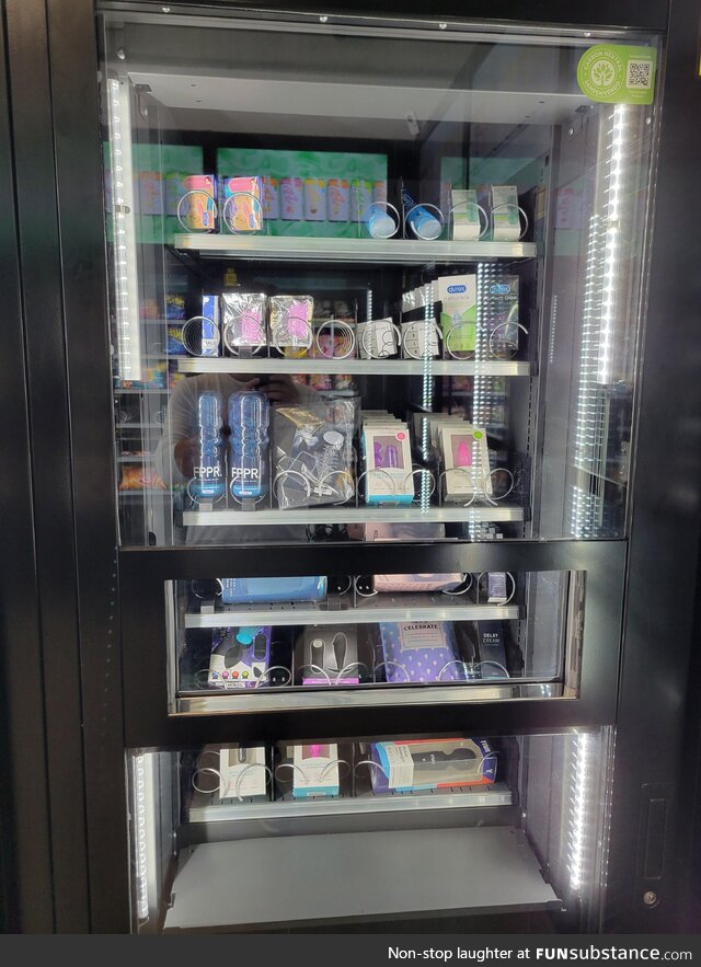 This Vending Machine in Austria sold all types of sex toys