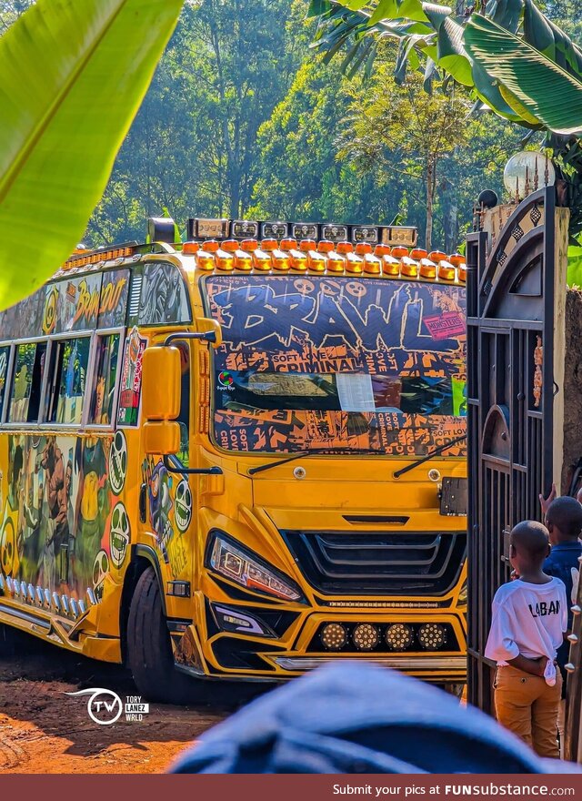Public transport bus. Nairobi