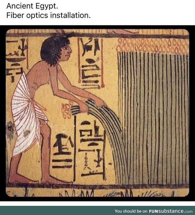 Fiber optics lol