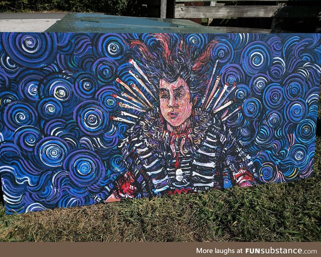 Rufio, acrylics, 2023