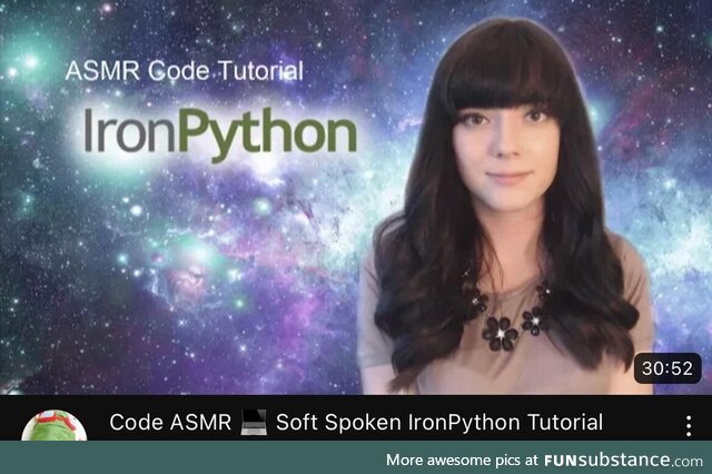 Wtf? Asmr code tutorial…