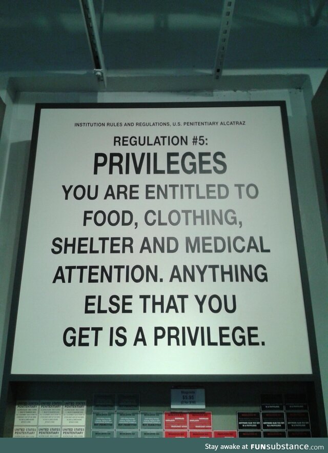 Maybe Alcatraz wasn't all that bad