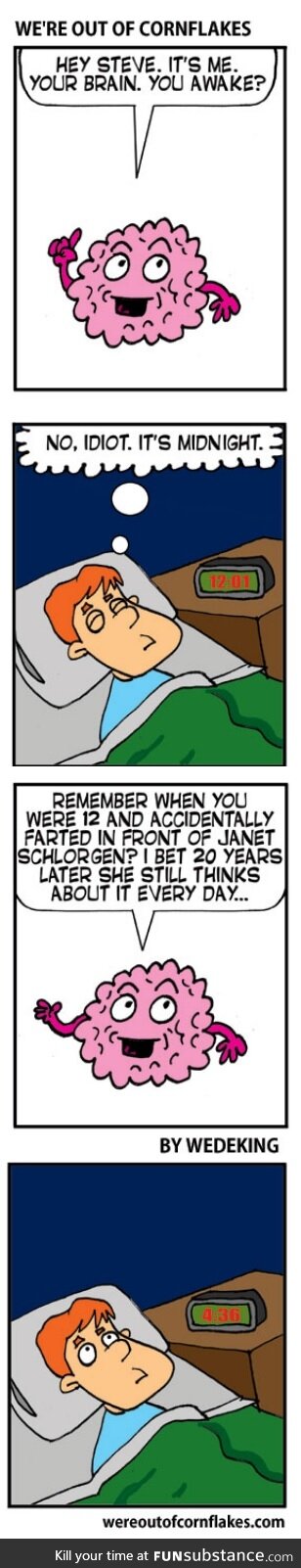 Hey it's me! Your brain!