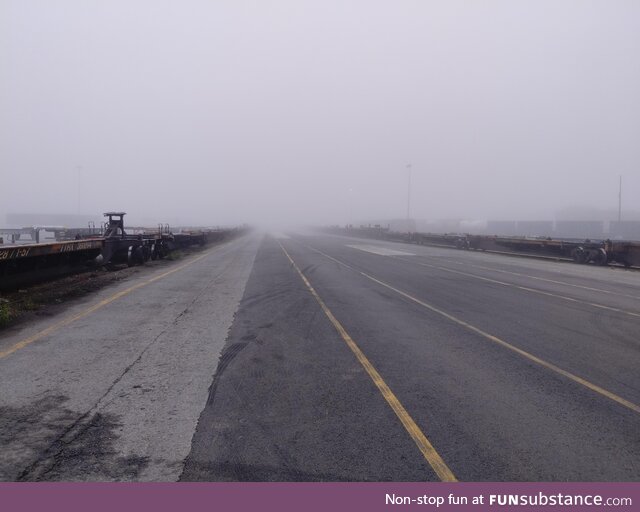 [OC] The fog in the railyard