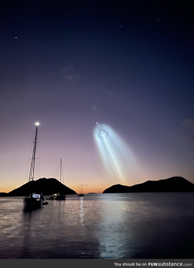 SpaceX launch tonight from St. John