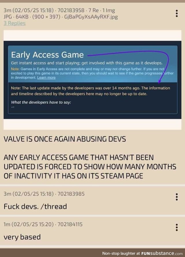 Anon praises Lord Gaben