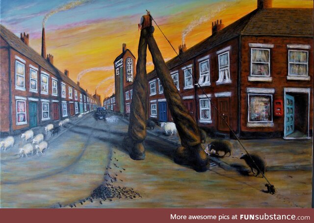 Shweep, oil on canvas