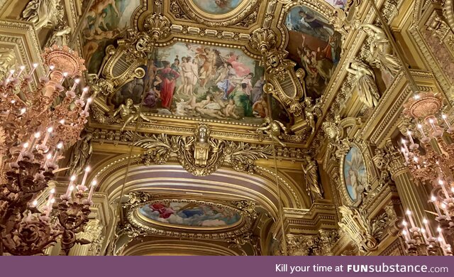 Napoléon had great taste-Palais Garnier (Paris Opera House)